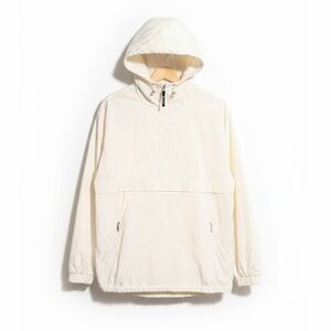 Nils Skiwear Ivory Hooded Anorak Jacket Size 6 Lightweight Windbreaker Casual